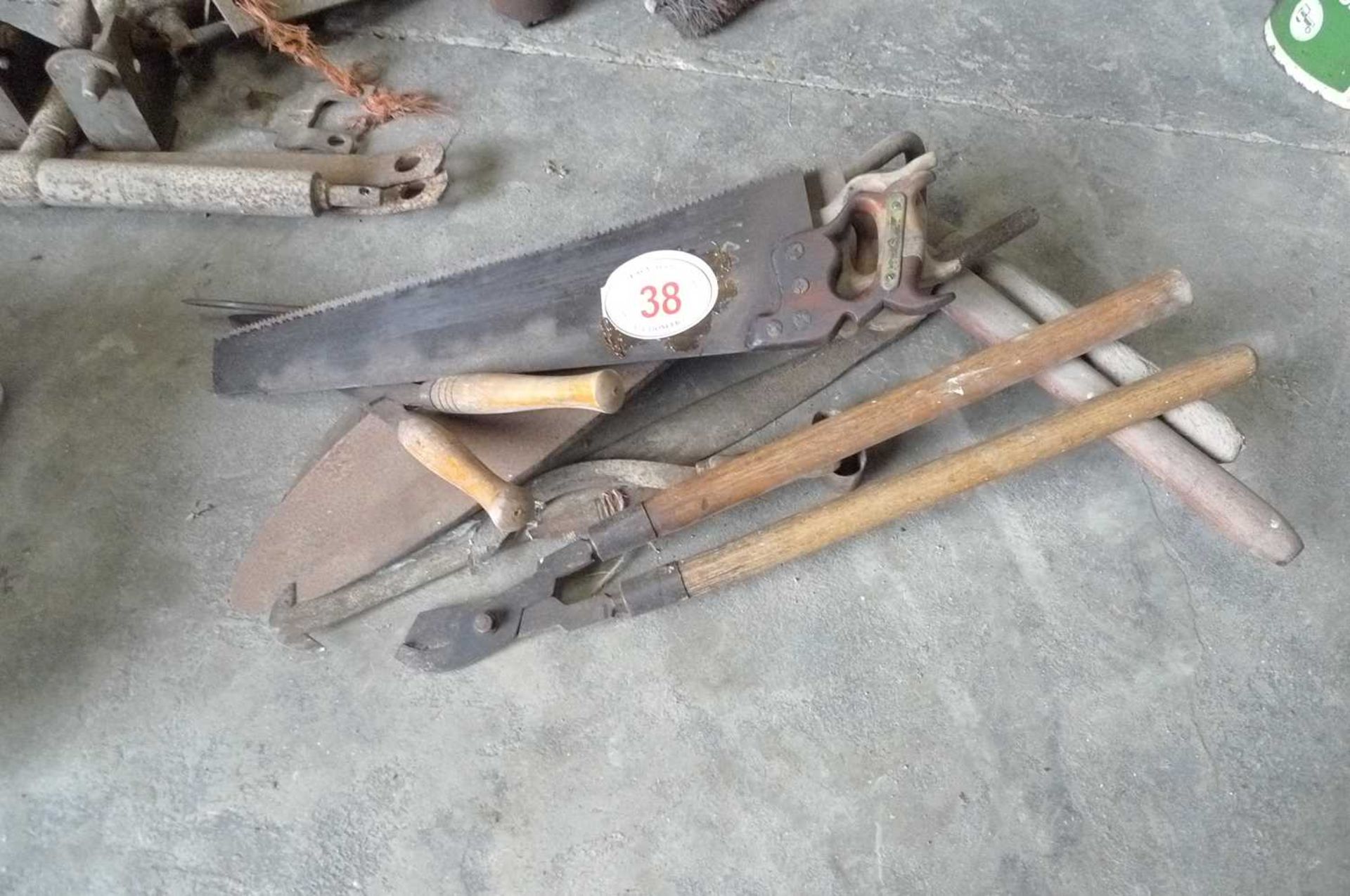 Qty of Wooden Handle Tools