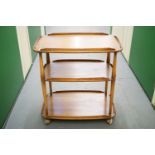 An Ercol trolley, 72 x 47 x 78 cm