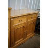 A contemporary pine sideboard, 110 x 48 x 92 cm