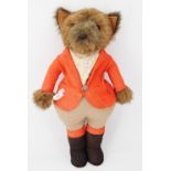 A plush toy fox, 55 cm