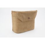 A Pattern 1937 webbing binoculars case dated 1942