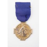 A Masonic silver-gilt Great War "Gratitude" jewel, approximately 34g