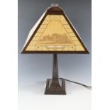 A contemporary Carlisle table lamp, 55 cm