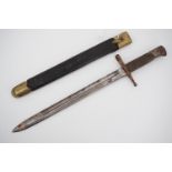 An Italian model 1891 bayonet