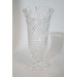 A Waterford crystal vase, 18 cm