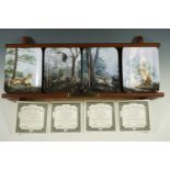 A set of four Bradex limited edition "Nature's Harmony" collectors' plates, boxed with certificates,