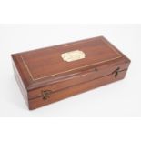 A Victorian mahogany-cased Syke's hydrometer by Loftus of London