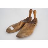 A pair of late 19th / early 20th Century Miller trademark shoe keepers.