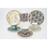 A Victorian and Albert Museum "William Morris Collection" tea set