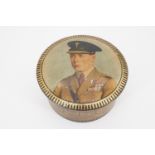 A 1920s Cadbury Bournville chocolates tin, the lid bearing a portrait of the Prince of Wales later