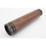 A Victorian Dollond "Day or Night" single-draw brass telescope, 52 cm closed