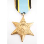 A reproduction Second World War Air Crew Europe Star medal