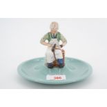A 1960s Beswick Timpson shoes advertising / commemorative figural dish