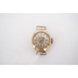 A 1950s lady's 9ct gold Accurist wristlet watch