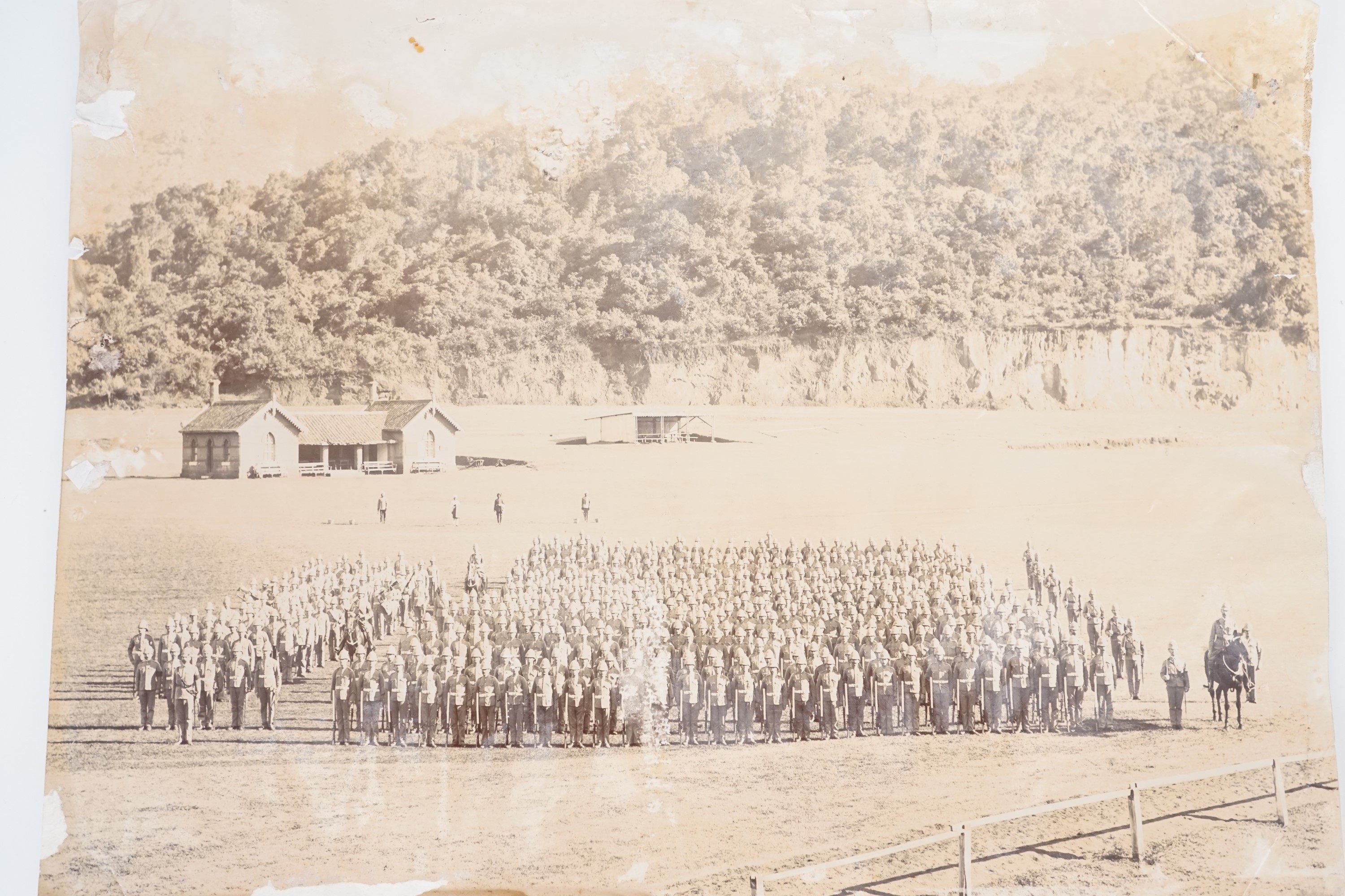 Boer War and pre-First World War Durham Light Infantry photographs and