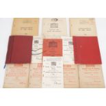 A quantity of Second World War and other military training manuals