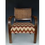 A 1930s child's armchair, 65 cm high, [UK P&P circa £30]