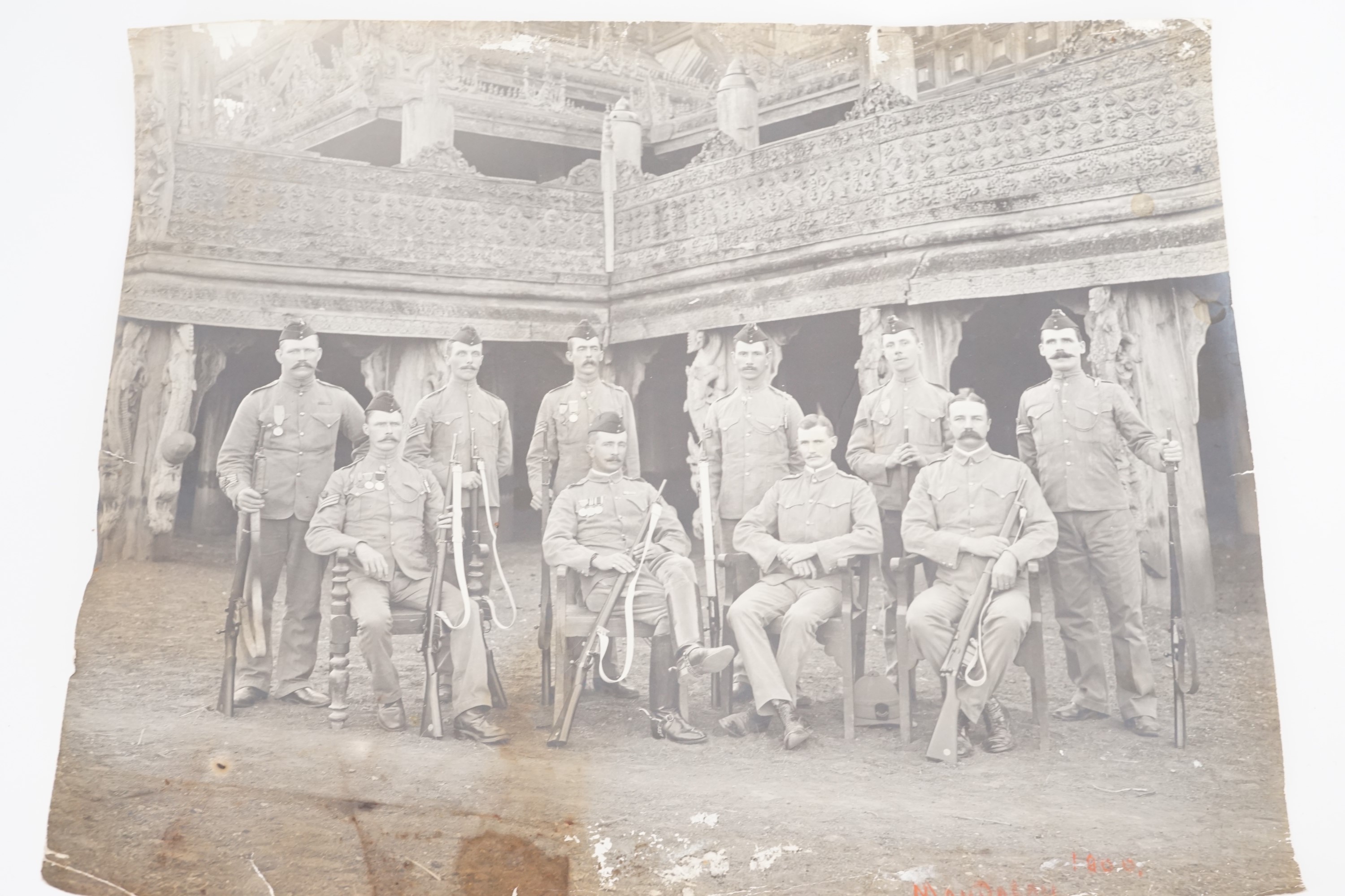 Boer War and pre-First World War Durham Light Infantry photographs and