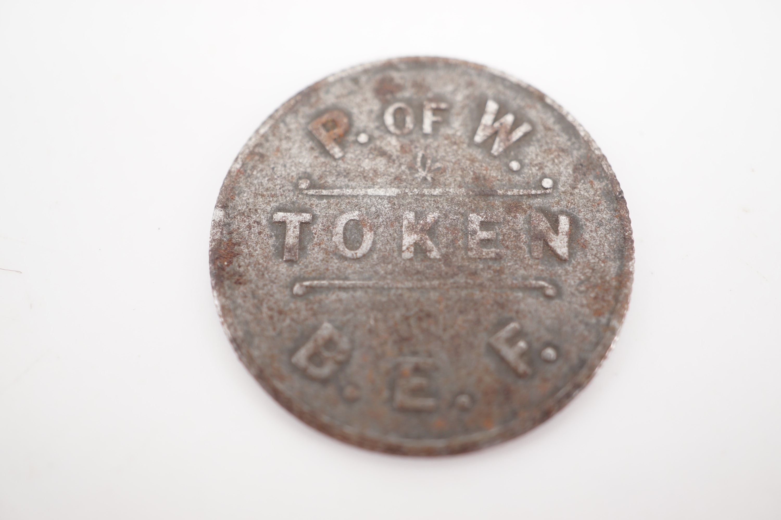 A P of W, BEF 10 Cents token