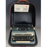 A vintage Imperial Good Companion portable typewriter