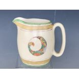 A 1930s Devonmoor Art Pottery jug, 12.5 cm
