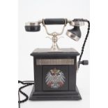 An early 20th Century German style telephone