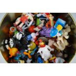 A large quantity of small plastic toy figures