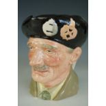 A Royal Doulton "Monty" character jug modelled as Bernard Montgomery