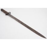 A pattern 1907 bayonet lacking scabbard