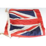 A Great War / Second World War Royal Navy red ensign flag