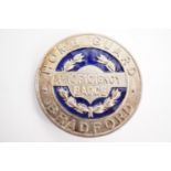 A Second World War Bradford Home Guard proficiency badge