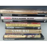 A quantity of books on the Samurai