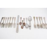 A quantity of Second World War British army and RAF cutlery