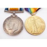British War and Victory medals to 51008 Pte A Jepps, The Queen's Regt