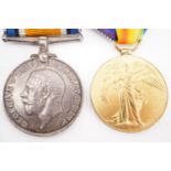 British War and Victory medals to S4-140310 Cpl J Laughton, ASC