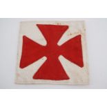 A Boer War nurse's cloth badge, 11 cm