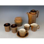 1960s Hornsea Bronte coffee ware