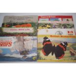 Vintage tea and cigarette card albums