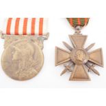 Two Great War French military medals