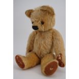 A vintage golden mohair Teddy bear, 40 cm