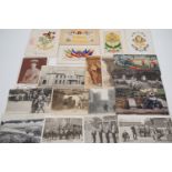 Great War silk and other postcards