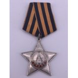 A Soviet Order of Glory, third class