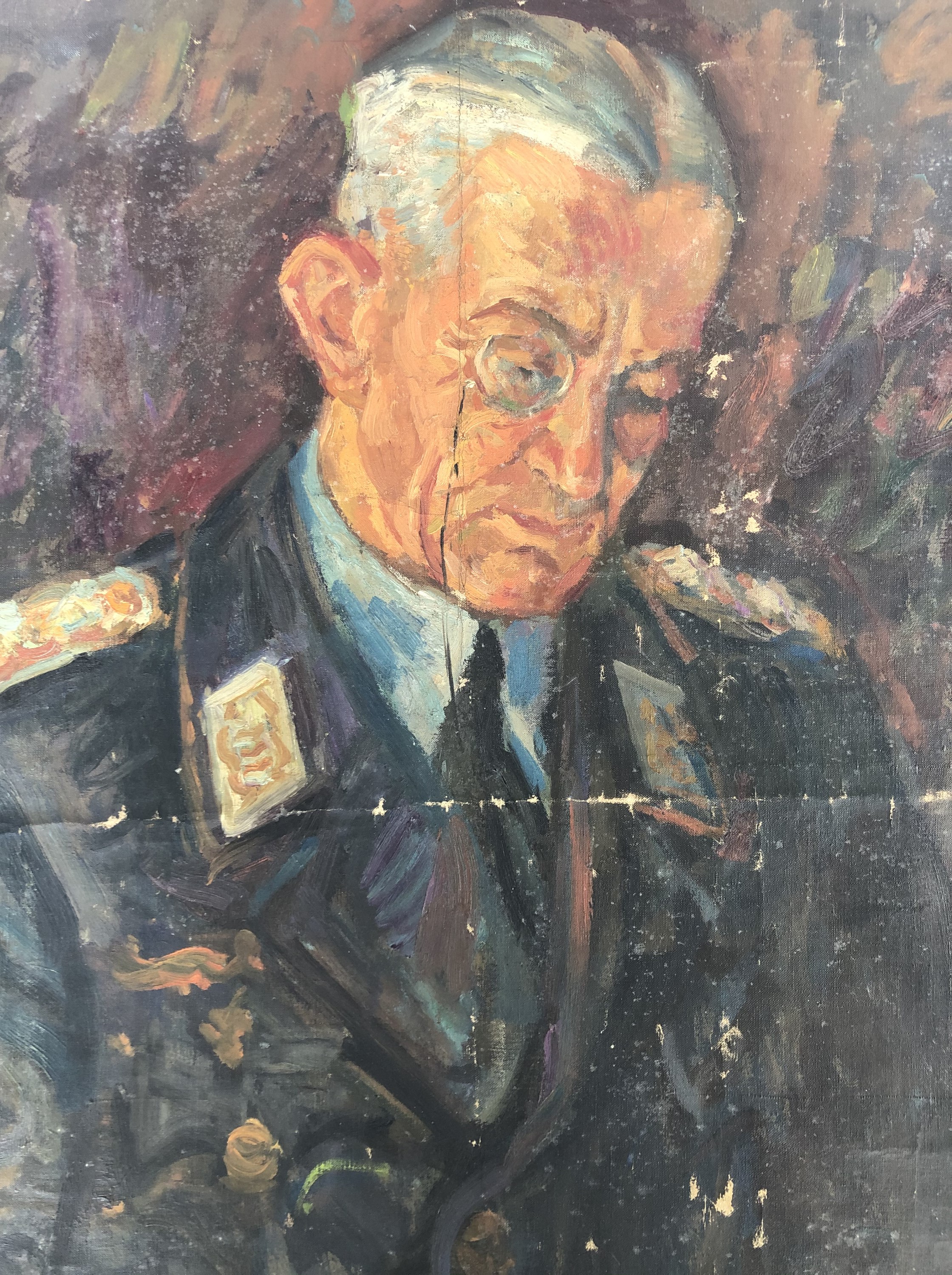 Herman Koller (German, 1911-1972) Two Second World War portraits of Luftwaffe officers, one - Image 3 of 8
