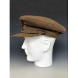 A Great War West Yorkshire Regiment officer's Service Dress / trench cap