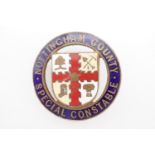 A Nottingham County Special Constable's lapel badge