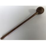 An antique southern African / Zulu knobkerrie, 62 cm