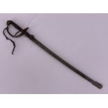 A miniature Imperial German army sword, 25 cm