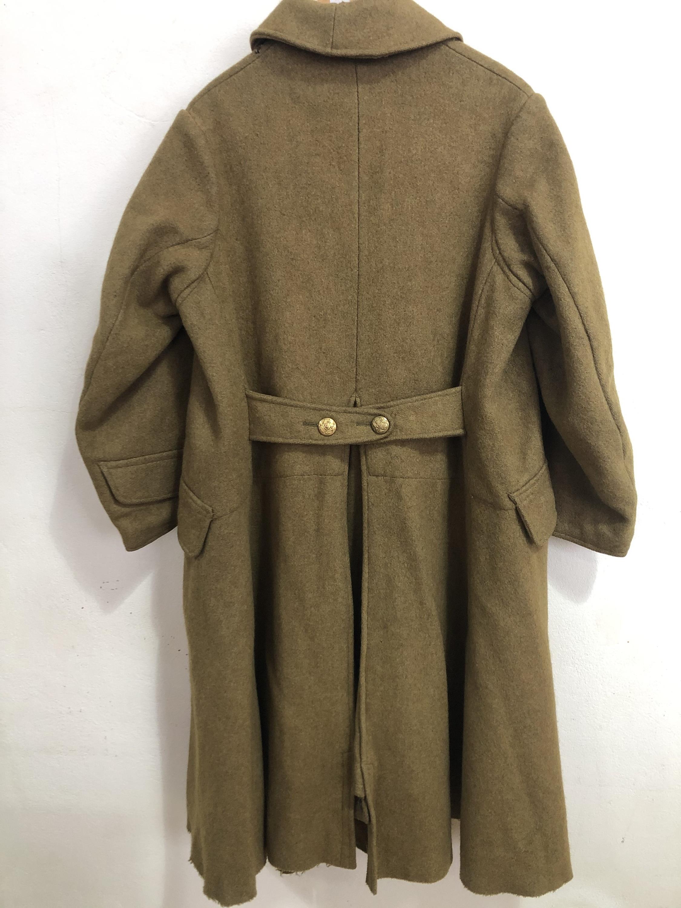 A Great War Canadian army greatcoat