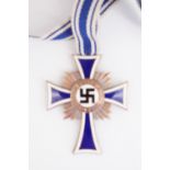 A German Third Reich Mothers' Cross in bronze