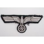 A German Third Reich army officer's breast badge